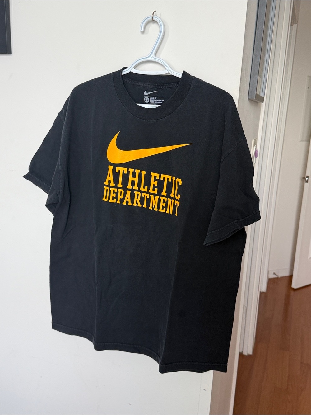 Nike Black Athletic Department T-Shirt Loose Fit